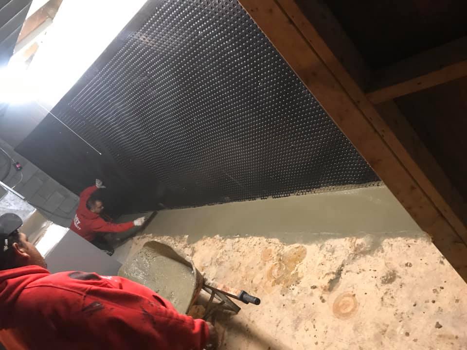 Drainage and flood remediation by ESK Waterproofing